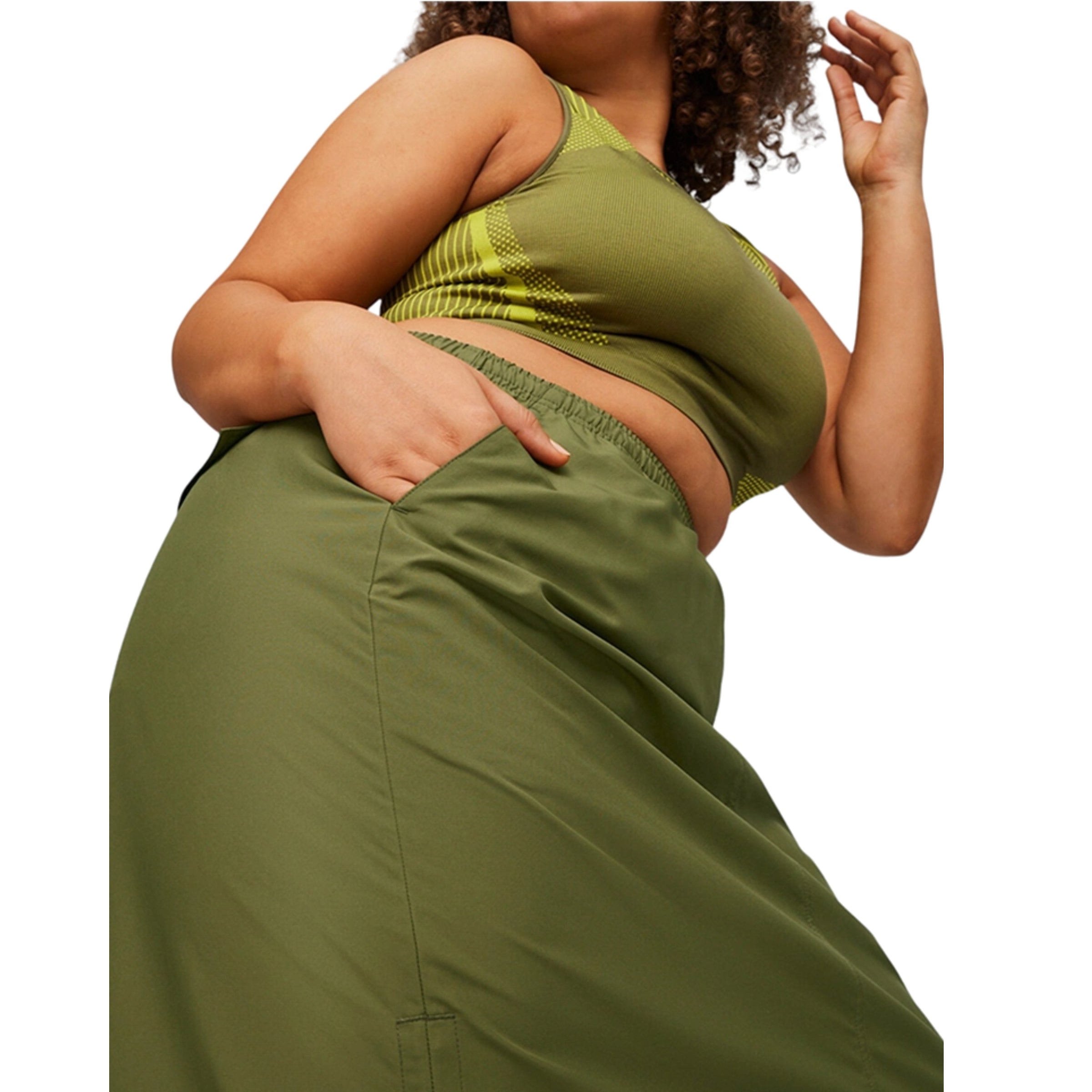 Puma Skirt Dare To Midi Olive